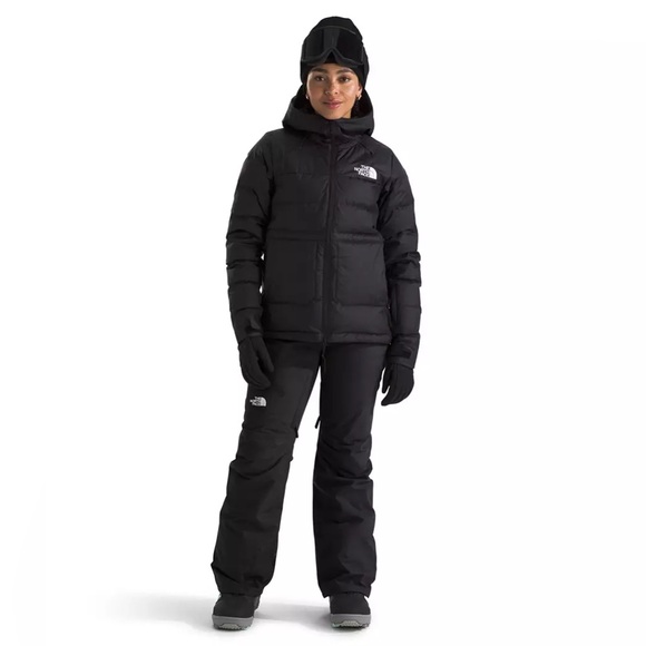 New The North Face Women's Freedom Snow Bib Pants Ski Snowboarding TNF Black L - Picture 6 of 16